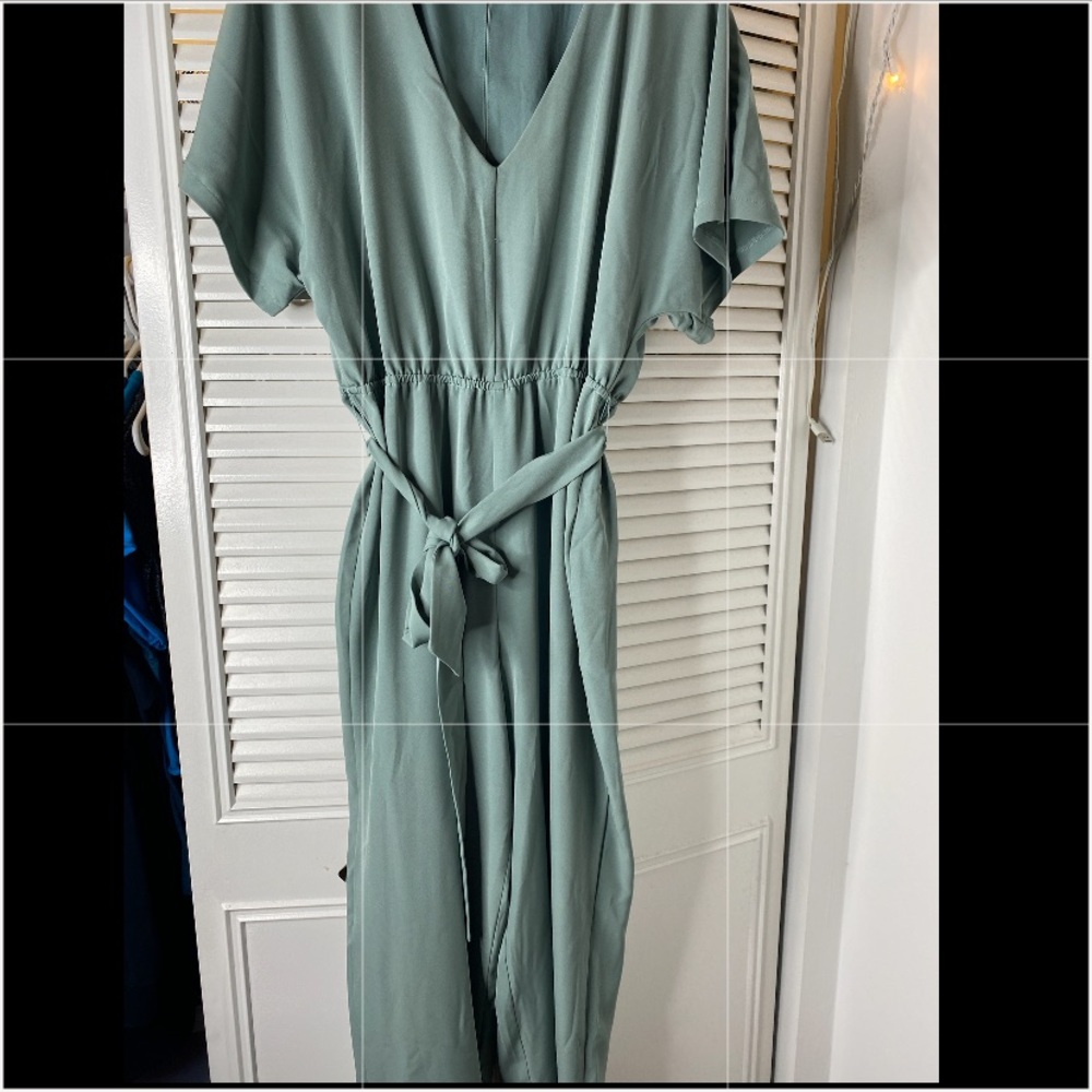mint green romper